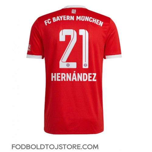 Bayern Munich Lucas Hernandez #21 Hjemmebanetrøje 2022-23 Kortærmet